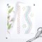 Grandmillennial Cottage Stripe Simple Floral Traditional Elegant Country Farmhouse Pink Green Blue White Custom Printed Fabric by Spoonflower Various Fabrics by the Yard or Fat Quarter 12894549